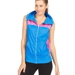 LJ Retro Activewear Vest Sleeveless Jacket